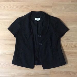 Ann Taylor LOFT petite short sleeve blazer
